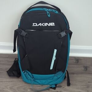 Dakine Heli Pack 12 Teal and Black Unisex Backpack